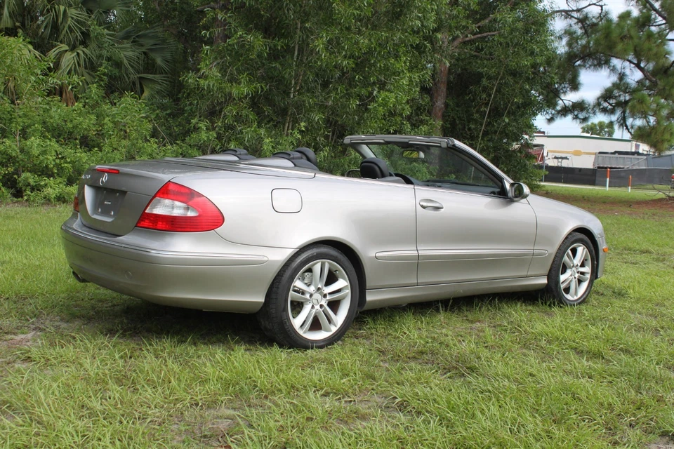 2006 MERCEDES BENZ W209 CLK350 CABRIO Automatik CUBANITE SILVER - METALIC (723U) - Bild 4 von 4