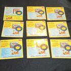 Disneyland Disney 1977 Read-Along Book & Record Lot of 9 - 7" Records — photo 5