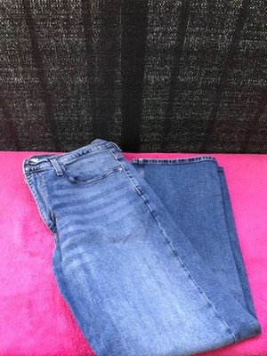 Signature Levis Strauss & co Men Bootcut Jeans Blue Loose Fit Pants - Size 36x30