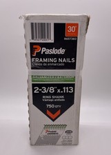 Paslode 657383 Framing Nails 2-3/8" x .113 30° Ring Shank - 750 NAILS Hot Dipped