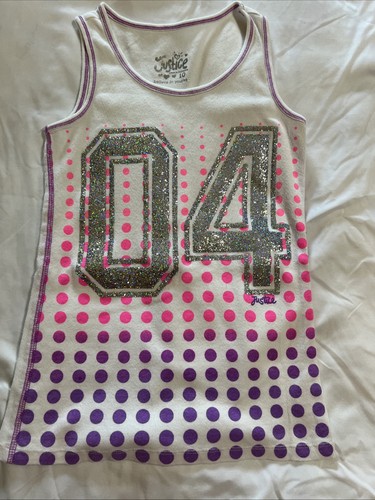 Justice Tank Top Shirts Girls Size 10 Lot Of 3 - Picture 8 of 22