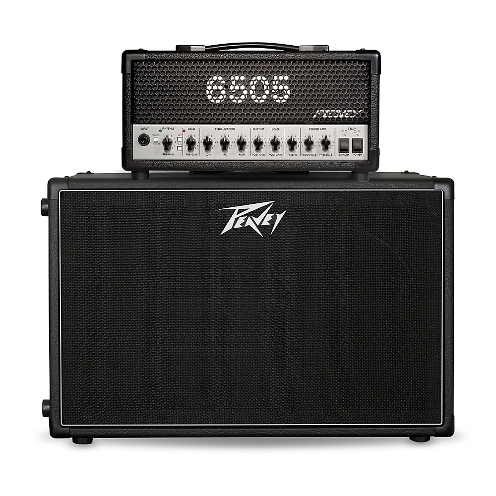 Ламповый гитарный усилитель Peavey 6505 MH Micro мощностью 20 Вт с корпусом 212-6 мощностью 50 Вт 2x12