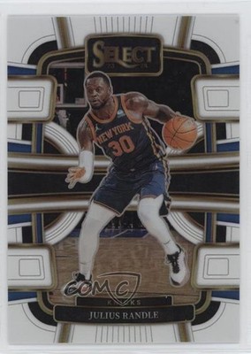2023-24 Panini Select Concourse White Prizm 44/149 Julius Randle #46 10q3
