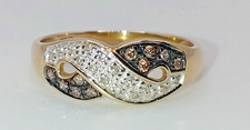 375gg Ring im Eternity-Design mit Diamanten G...
