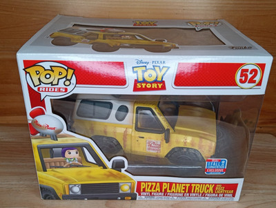 Funko Pop Rides 52 Pizza Planet Truck Buzz Lightyear Fall Convention Toy