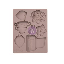 Strawberry Milkshake Collection Silicone Mould - 3.5" x 4.5" x 8mm