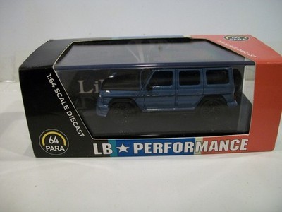 Paragon Para64 1:64 LBWK Mercedes Benz AMG G-63 Blue Discontinued color