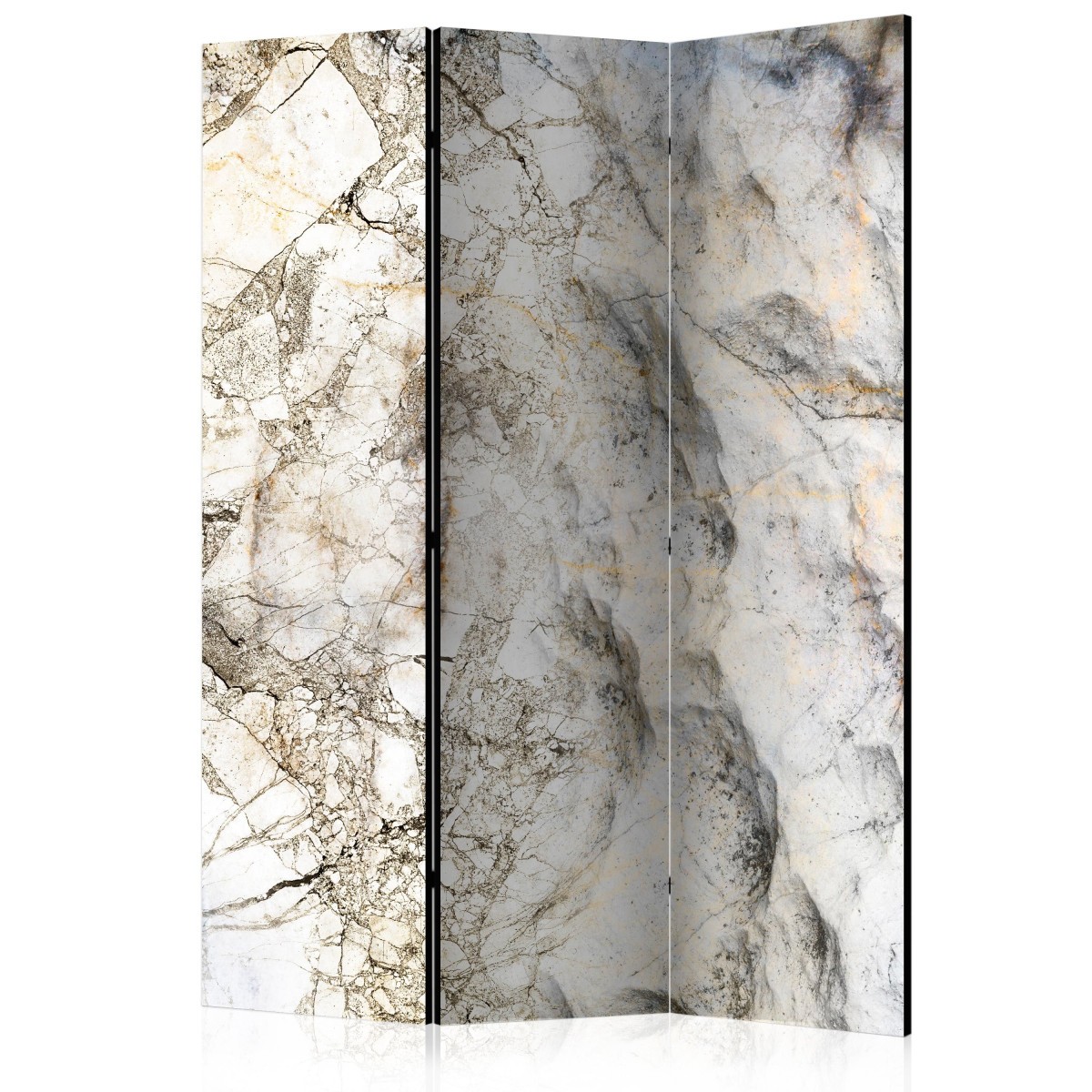 Paravent 3 volets Marble Mystery pour intimité bureau de chambre