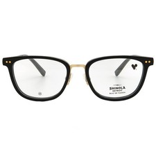 NEW Authentic SHINOLA Optical Frame SH27000 Black 52-18-140 w/ Case