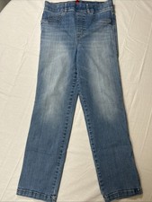 Spanx Jean Leggings Women s Size Medium Blue Denim Stretch Waist