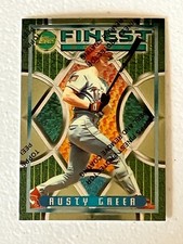 RUSTY GREER 1995 TOPPS FINEST TEXAS RANGERS #15 NEAR MINT