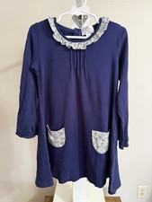 The Proper Peony Parkside Pima Fall Ducks Pocket Dress - Size 5T