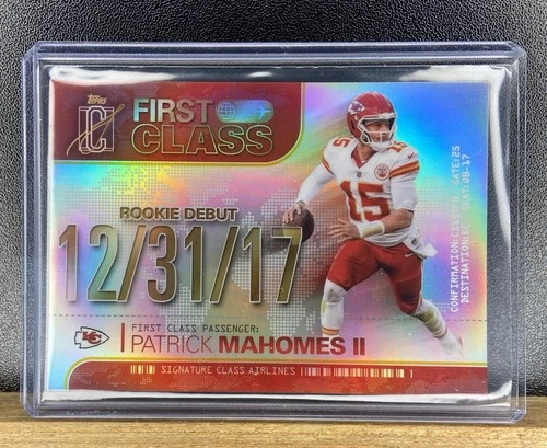 2025 Topps Signature Patrick Mahomes II Base (RAW)