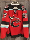 FPHL Enforcer Columbus River Dragons Game Worn Used Hockey Jersey NHL AHL FHL
