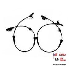2Pcs Front Left and Right ABS Wheel Speed Sensor Compatible with Dodge 2013