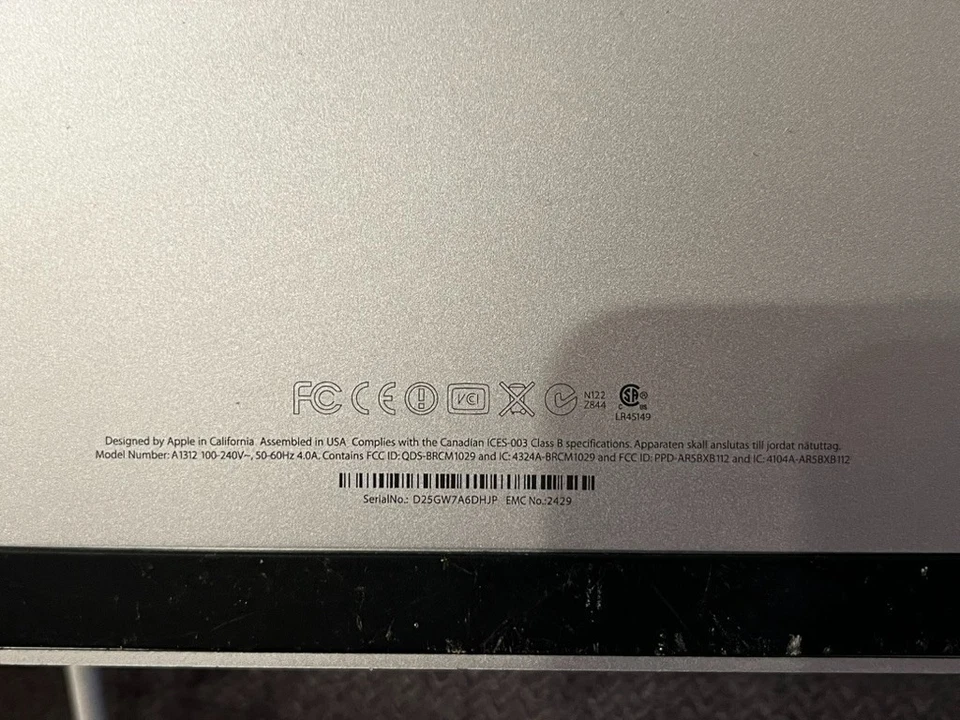 Apple iMac 27" All-In-One Desktop - Mint Condition  - Image 3 of 3