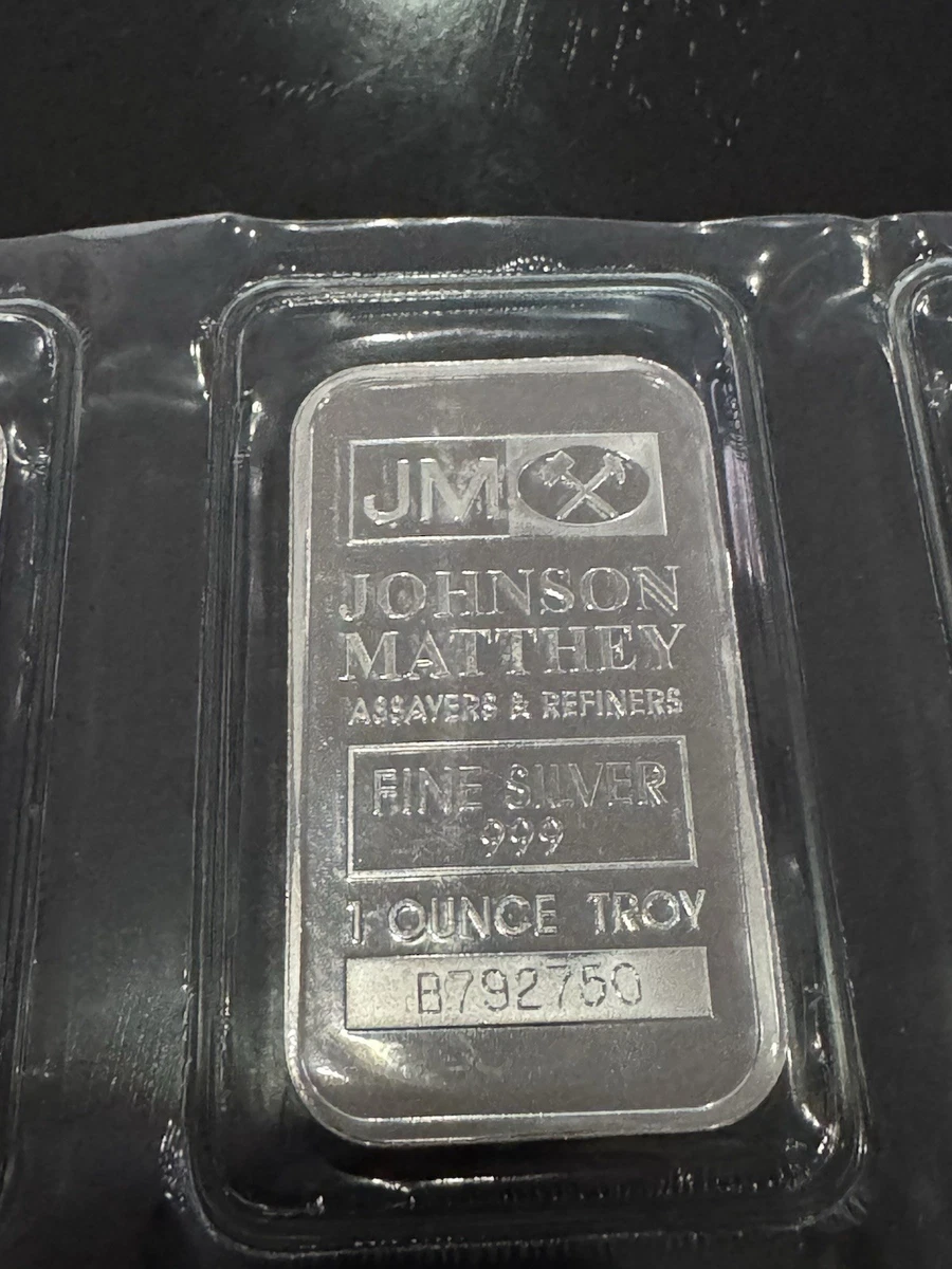 Johnson Matthey 1 oz Precious Metal Content per Unit Silver