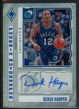 2023-24 Panini Phoenix Derek Harper Phoenix Autographs #PA-HAR