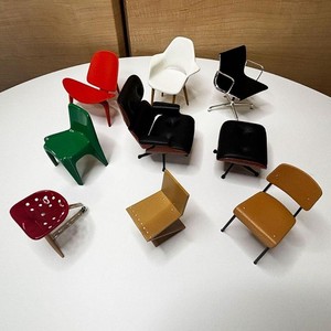 reac JAPAN Design Kolekcja wnętrz Vol.2 Krzesło 1/12 Ukończone 9 szt. Bez pudełka