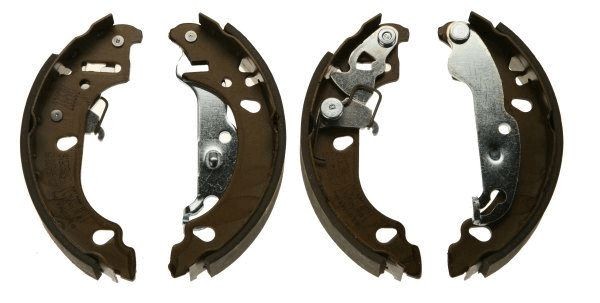 Jeu de mâchoires de frein GS8453 TRW haute friction pour freins à tambour Ford 32mm