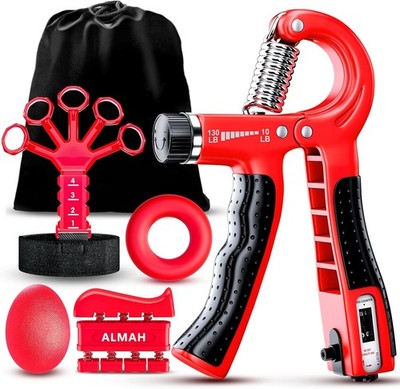 Ideales Geschenk - Grip Strength Trainer Set für Sportler und Musiker
