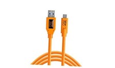 TetherPro USB 3.0 to USB-C High-Visibility Orange