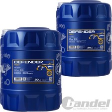 2x20L MANNOL DEFENDER MOTOR&Ouml;L 10W-40 passend f&uuml;r VW 505/502/500.00 MB 229.1/3