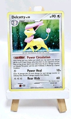Delcatty LV.33 4/127 - Holo Rare - Platin Base Set - SWIRL - LP - Pokémon TCG 