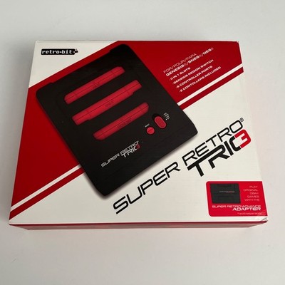 Retro-Bit Super Retro Trio 3 Genesis SNES NES Video Game System 2 Contollers
