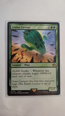 MTG - Jumbo Cactuar - FIN - 191 - Rare - NM Condition