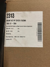 Oem Western Fisher Truckside Plow Mount 2313 Toyota Tacoma 95 12 -04