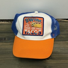 Banana Boat Swim Like There Are Free Tacos Snapback Trucker Baseball Cap Summer