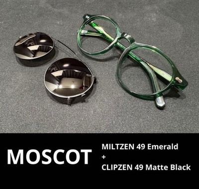 Moscot Miltzen49 Clipzen49 Set