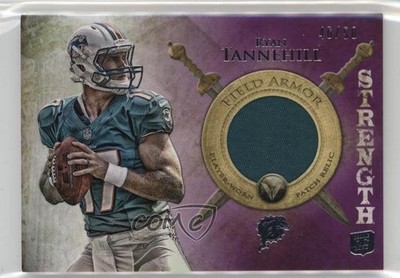 2012 Topps Valor Field Armor Strength 46/50 Ryan Tannehill #FAP-RT Patch 17wc