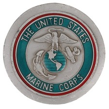 New Usmc Marine Corps Anchor Semper Fi Logo Veteran Belt Buckle Vet Soldier