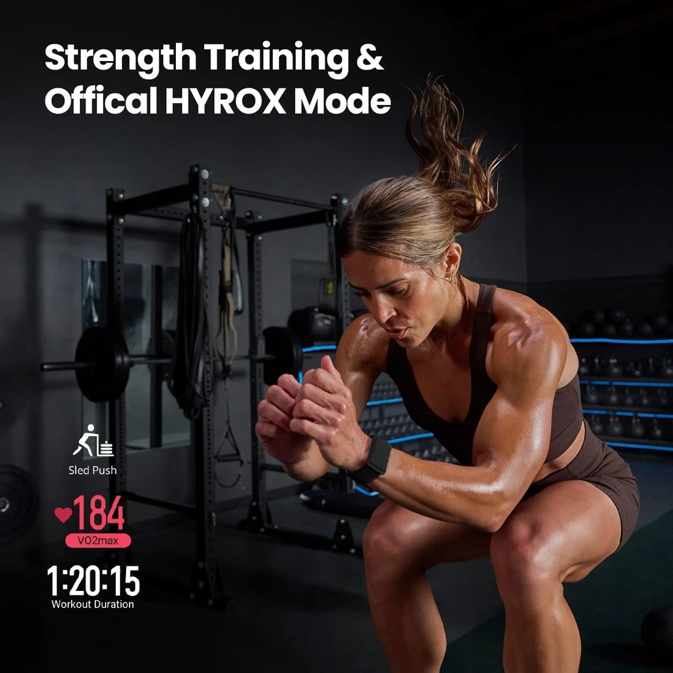 Amazfit Helio Strap Fitness Tracker Wristband (Black) - Image 3 of 4