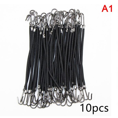 10pcs Ponytail Rubber Elastic Hook Hair Bands For Women Gum Hooks!* - Picture 10 of 12