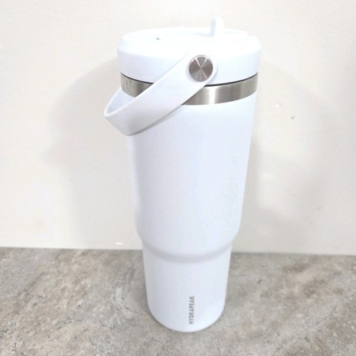 Hydrapeak 32 oz Insulated Water Bottle Tumbler Nomad Gray Stainless Steel Inner 