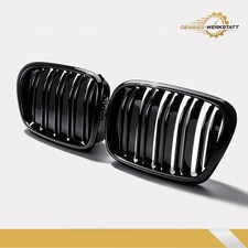 Densieg E39 Grill Ziergitter Passend F�r BMW 5er E39 95-03 Glanz Schwarz Nieren