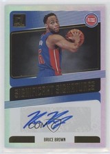 2018-19 Panini Donruss Significant Signatures Bruce Brown #SS-BBR Auto rf2
