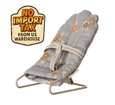 Baby Bouncer Babysitter My Blue Lightweight Infant Seat Chair Ship By USA.