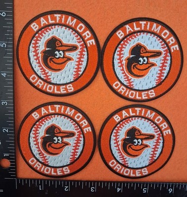 4 Qty. BALTIMORE ORIOLES BASEBALL MLB PATCHES
