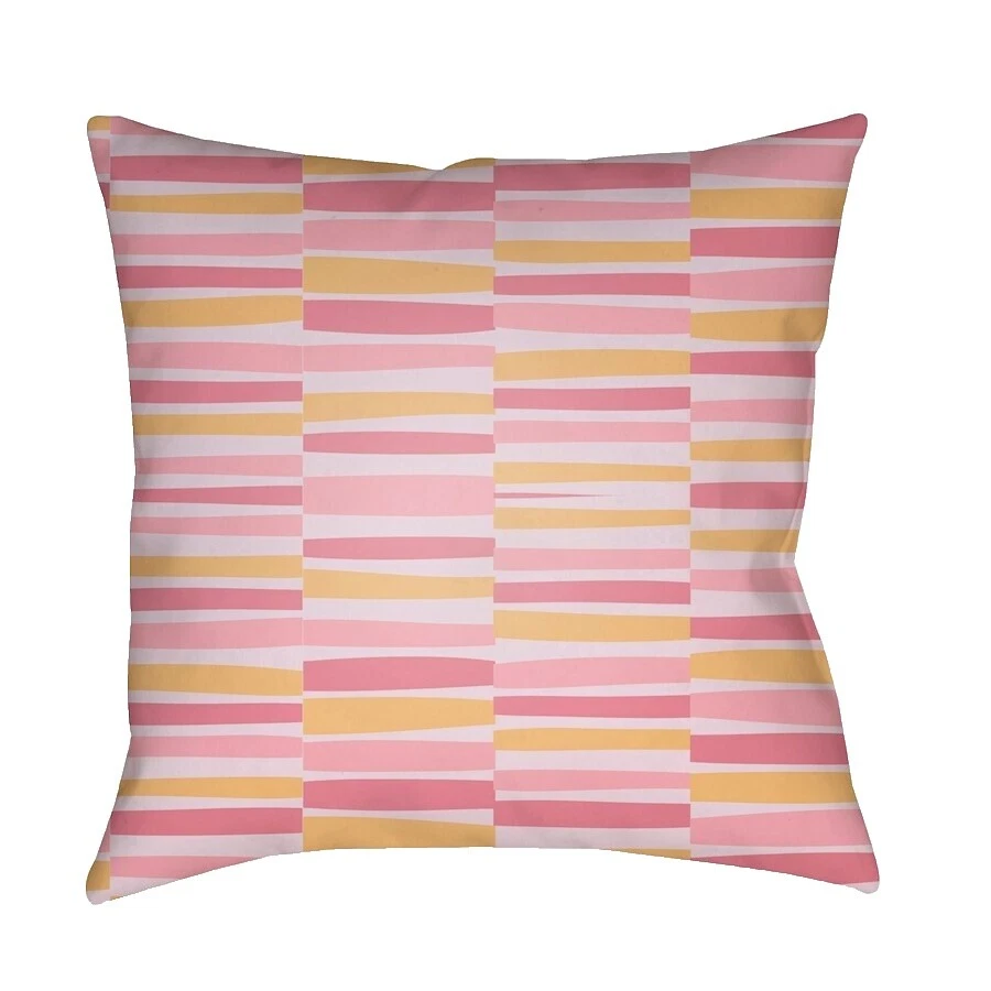Novelty 100% Polyester Striped Home Décor Pillows