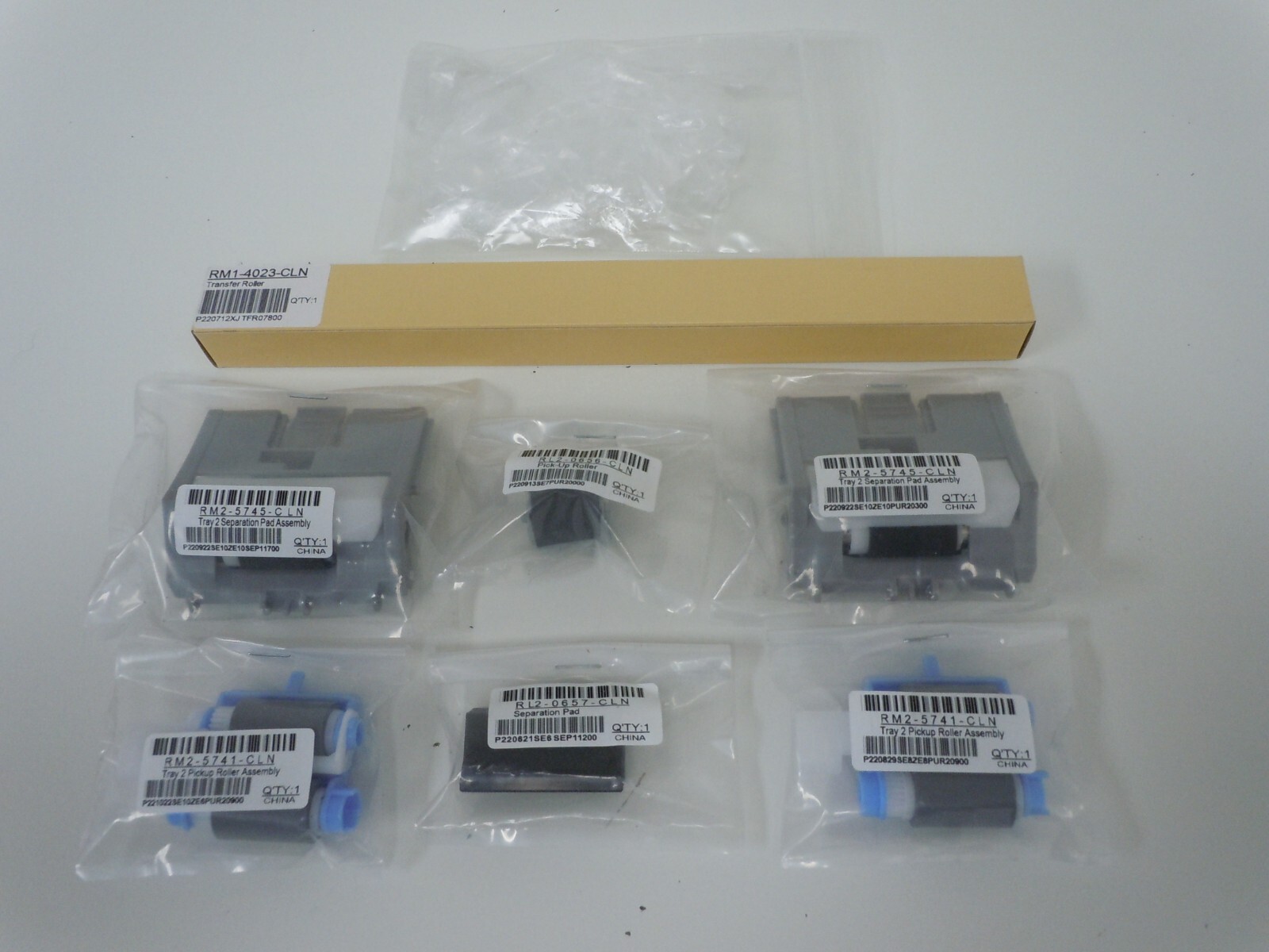 Deluxe HP LaserJet M501 M506 M507 M527 Roller Kit *Extra Parts 3 trays