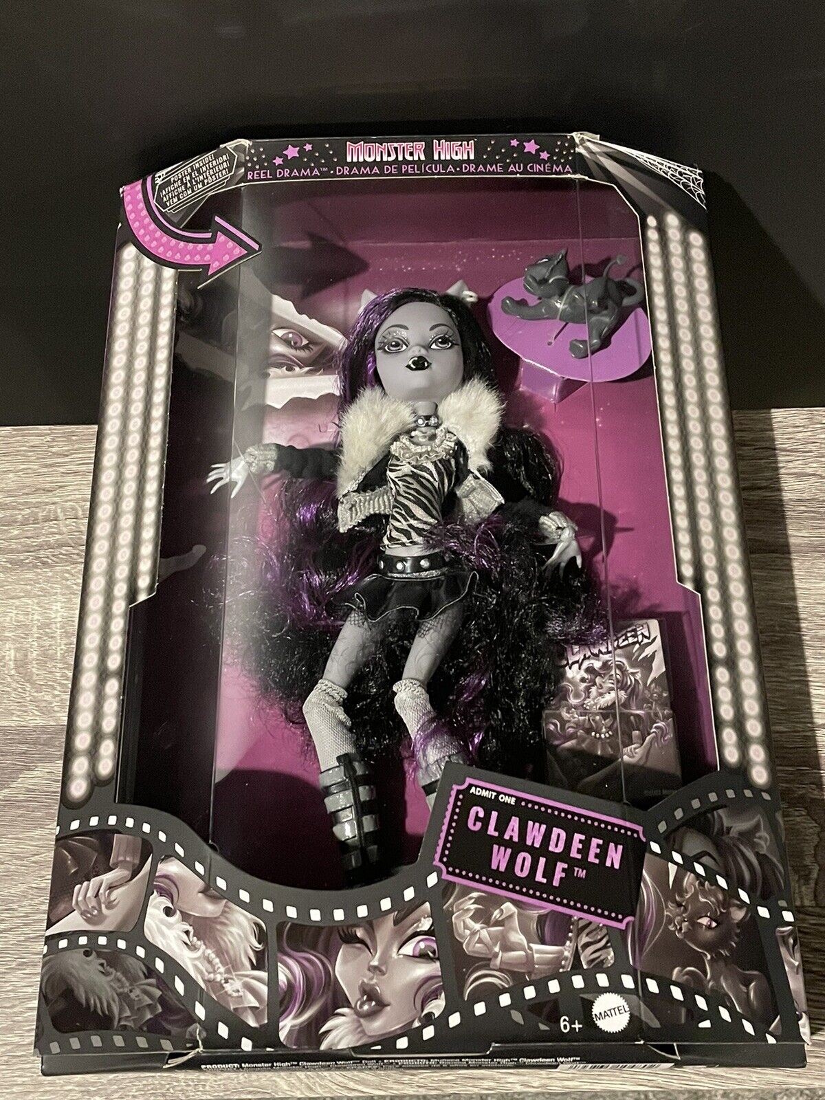 Boneca Monster High Clawdeen Wolf 2022 MATTEL - REEL DRAMA