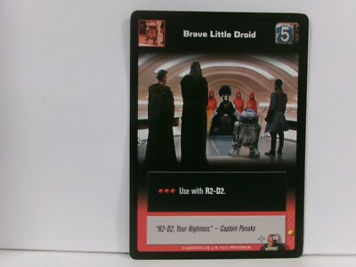 Young Jedi CCG Brave Little Droid (The Jedi Council #53) UNPLAYED