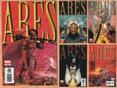 Marvel Limited-Series ARES No. 1 2 3 4 5 (2006) Complete Set! Nice Lot!