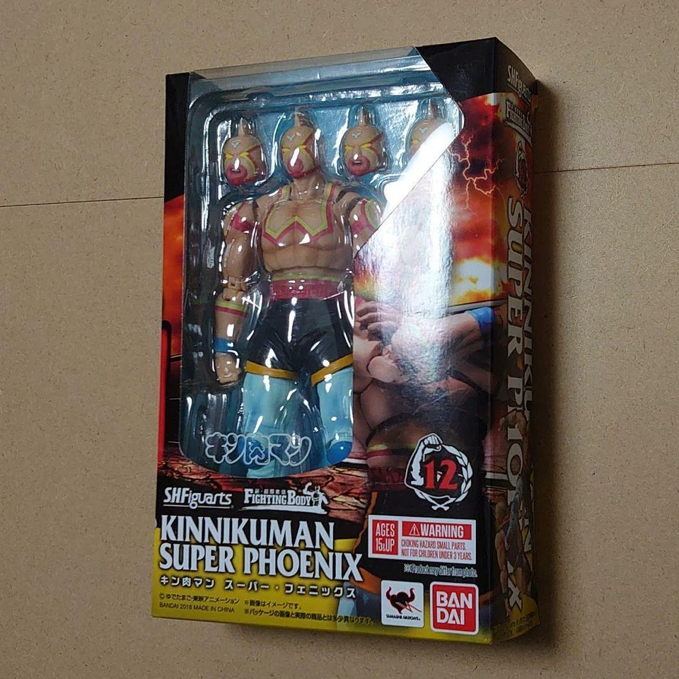 Figura Kinnikuman Super Phoenix SH S.H.Figuarts Japón Bandai Foto 2 de 4