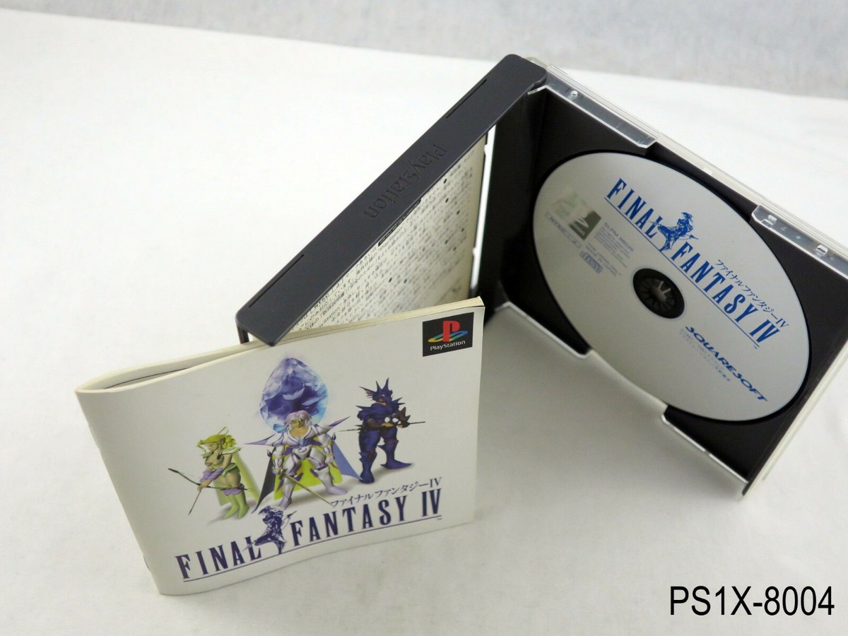 Final Fantasy 4 Playstation 1 Japanese Import Japan JP PS1 Jpn Reg
