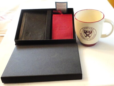 New Leeman Prime Harvard Business School Passport Jacket Luggage Tag Coffee Mug